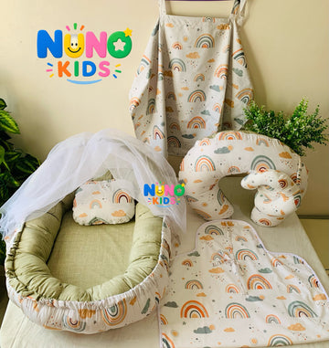 First-Time Mom Bundle - Rainbow Olive
