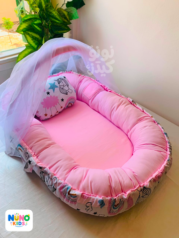 بيبي نيست يونيكورن للمواليد الجدد | Baby Nest Unicorn - Nuno Kids