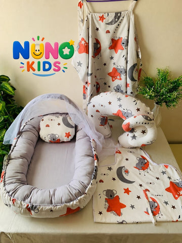 باكدج أول مرة مامي – كوالا رمادي | First-Time Mom Bundle – Koala Grey